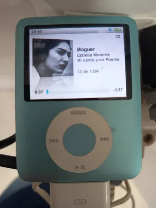 iPod Nano 8GB Azul con radio FM