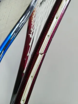 Pack 2 raquetas squash Prince y Suntrack + 3 pelot