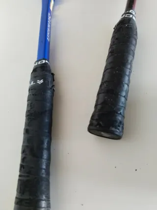 Pack 2 raquetas squash Prince y Suntrack + 3 pelot