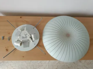 Lámpara Techo Calypso Ikea Blanca