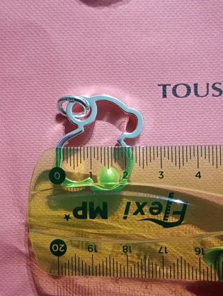 Colgante silueta perla