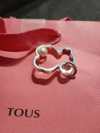 Colgante silueta perla