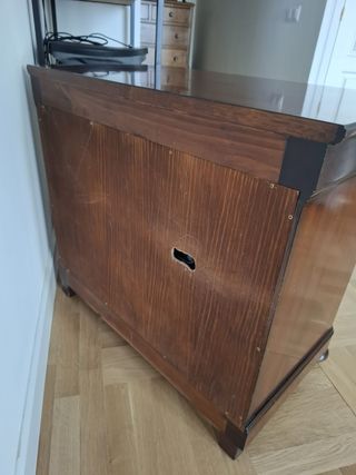 Librería Mueble TV Madera Maciza