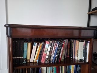 Librería Mueble TV Madera Maciza