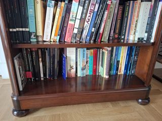 Librería Mueble TV Madera Maciza