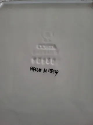 Piatto in ceramica con anatra