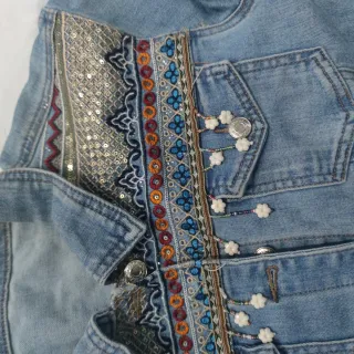 Chaqueta Jeans Mujer