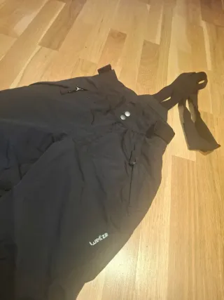 Pantalón de esquí infantil negro