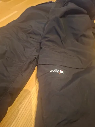 Pantalón de esquí infantil negro