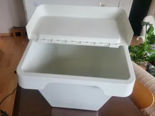 Caja de almacenaje IKEA SORTERA blanca