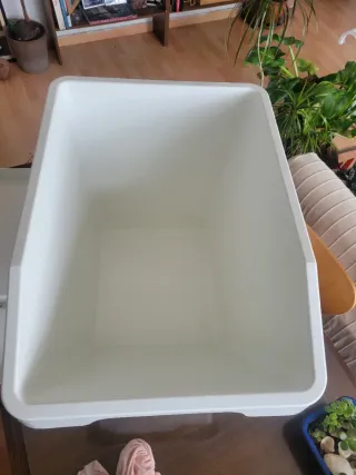 Caja de almacenaje IKEA SORTERA blanca