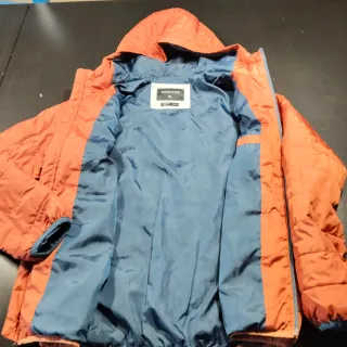Plumífero Quiksilver niño naranja