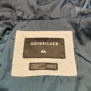 Plumífero Quiksilver niño naranja