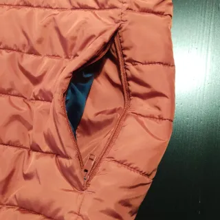 Plumífero Quiksilver niño naranja