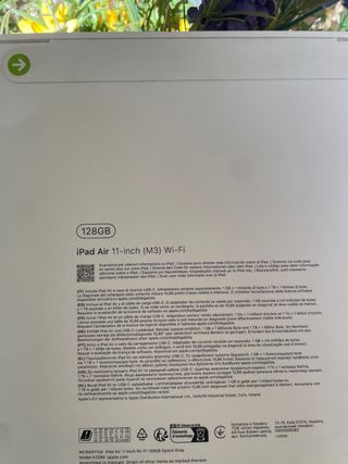 iPad Air 11-inch (M3) Plateado