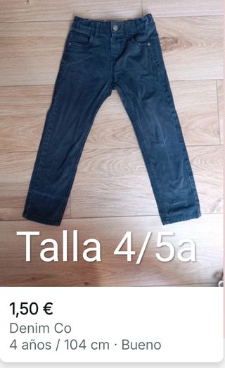LOTE Pantalones 4/5 años
