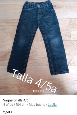 LOTE Pantalones 4/5 años