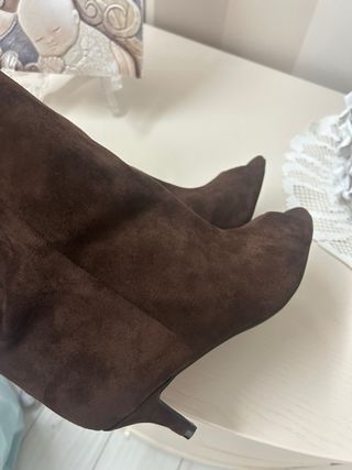 Stivali donna marrone spuntati tg 38