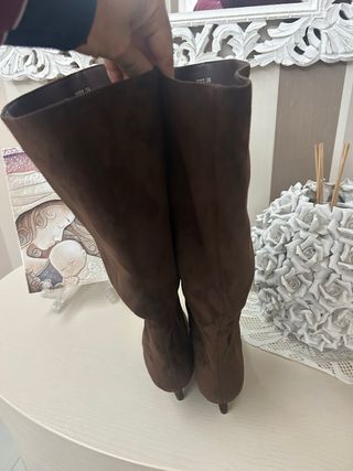 Stivali donna marrone spuntati tg 38