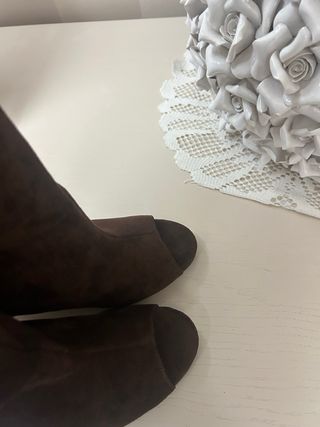 Stivali donna marrone spuntati tg 38