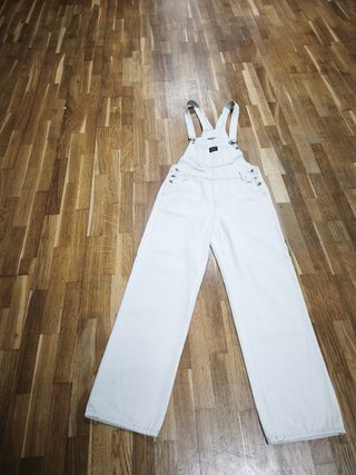 Peto tejano blanco talla S