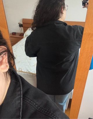 Chaqueta vaquera negra