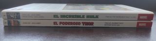 Biblioteca Marvel: Thor 1 y Hulk 1.
