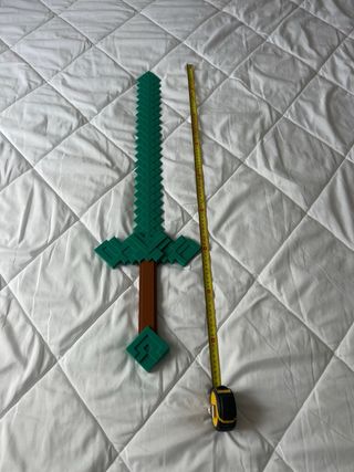 Espada Minecraft Impresa 3D
