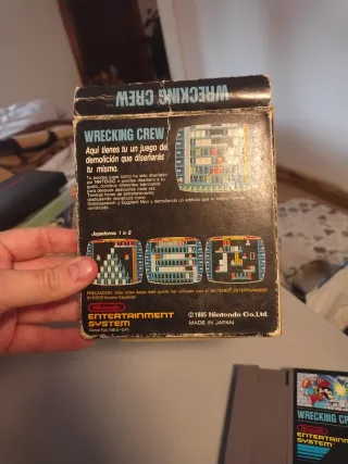 Nintendo Wrecking Crew NES Juego Español