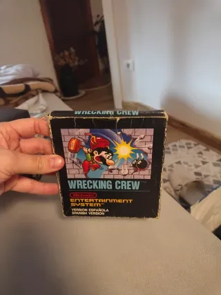 Nintendo Wrecking Crew NES Juego Español
