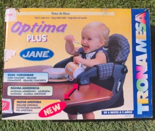 Trona plegable para mesa Optima de Jané para bebé