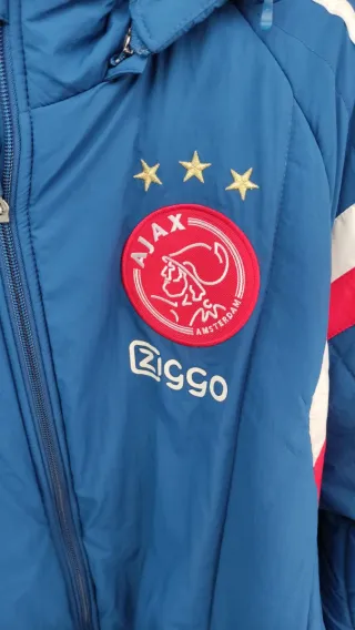 Chaqueta Adidas Ajax Azul y Roja