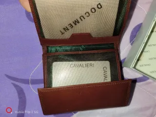 Portafoglio donna CAVALIERI marrone