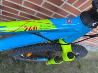 Bicicleta Montaña Niño Azul/Verde