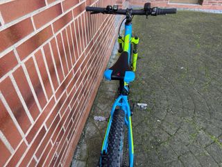 Bicicleta Montaña Niño Azul/Verde