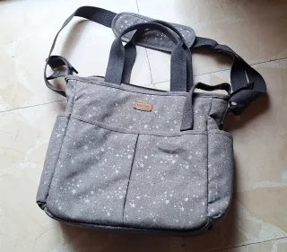 Bolso Tuc Tuc gris estrellas
