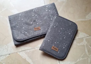 Bolso Tuc Tuc gris estrellas