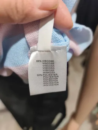 Jersey rayas rosa y azul