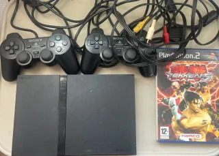 Consola PlayStation 2 + 2 mandos + Tekken 5