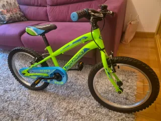 Bicicleta infantile Megamo 18 verde Come Nuova