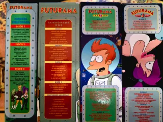 Futurama DVD Temporadas 1-4 Español