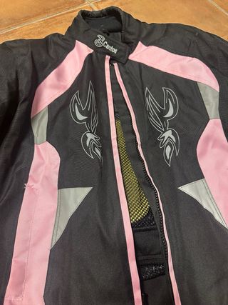 Chaqueta de moto mujer