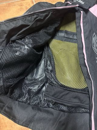 Chaqueta de moto mujer
