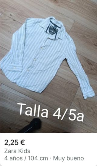 Jersey niño Talla 4/6 años