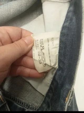 Pantalón vaquero acampanado LEE Talla XL