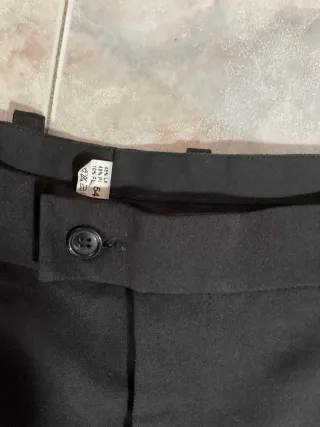Traje negro de hombre con 2 chalecos