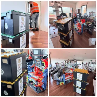 Caja para mudanza en Barcelona