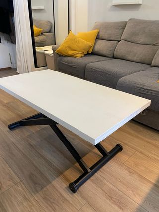 Mesa centro elevable 110x57cm