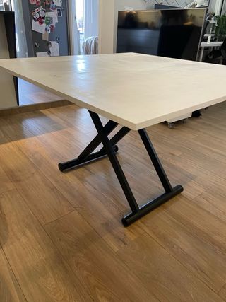 Mesa centro elevable 110x57cm