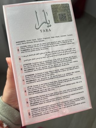 Yara Rosa Lattafa 100ml Original